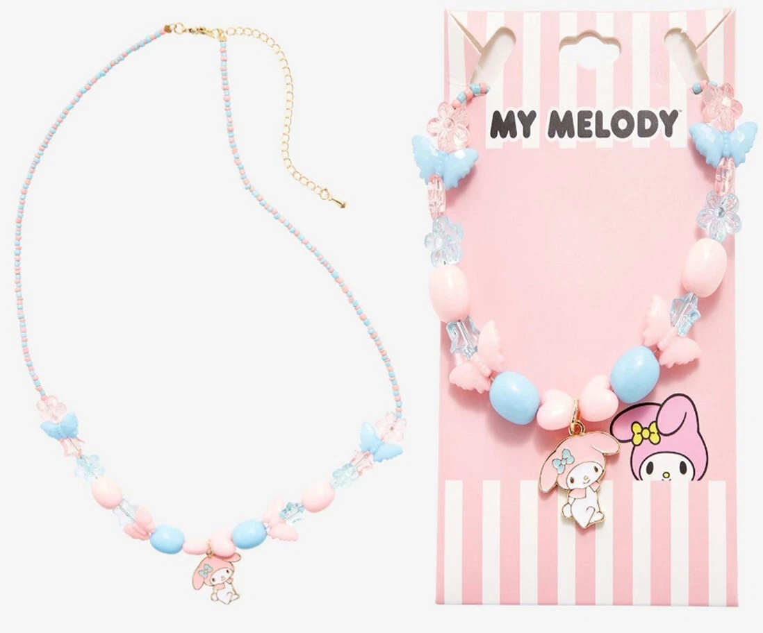 Pastel hotsell bead necklace