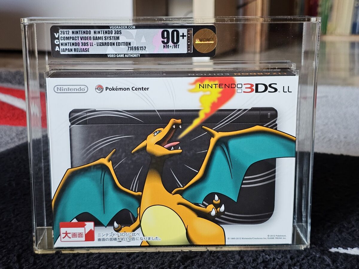 Nintendo 3DS LL LIZARDON Pokémon Center -NEW VGA 90+ Nintendo 3DS LL LIZARDON Pokémon Center -NEW VGA 90+