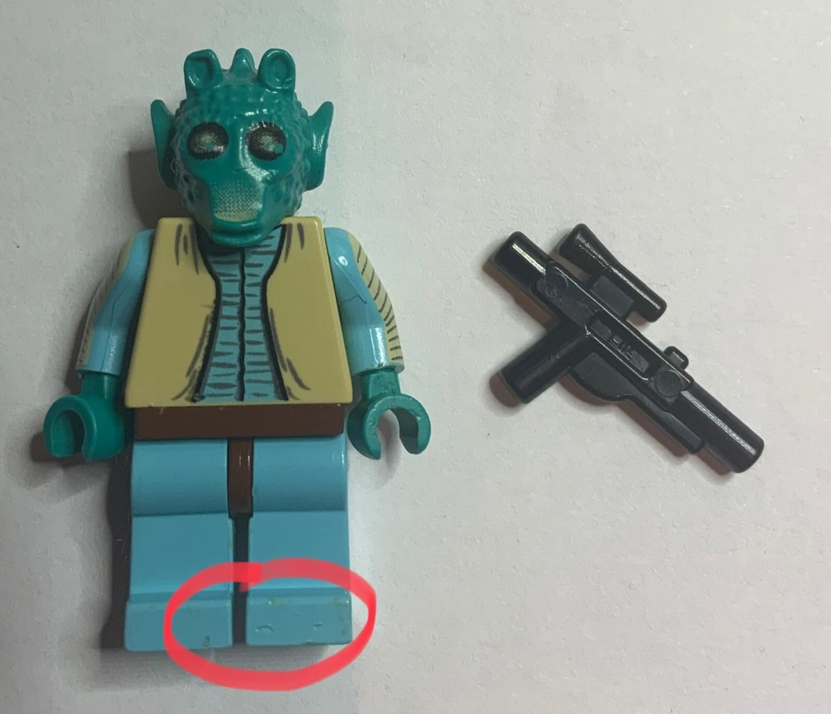 stimulere religion Forord Lego Star Wars Minifigures - Greedo 4501, SW0110 RARE | eBay