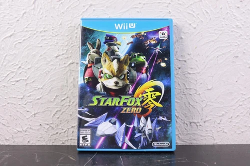 Star Fox Zero W/ Electronic Manual Nintendo Wii U 2016 No Manual