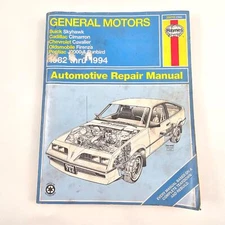 Haynes Repair Manual 38015 766 General Motors 1982-1994 Buick Cadillac Pontiac