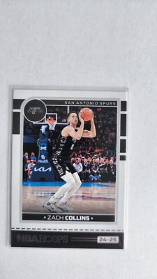 2024-25 PANINI NBA Hoops Red Backs #57 Zach Collins Spurs