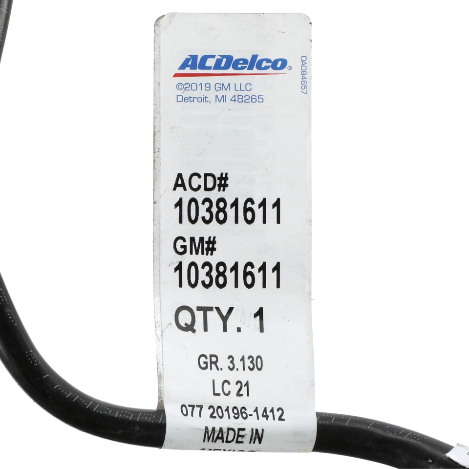 Manguera de válvula de purga de bote de vapor Chevrolet GMC Sierra 2004-13 OEM NUEVA 10381611 Foto 3 de 3