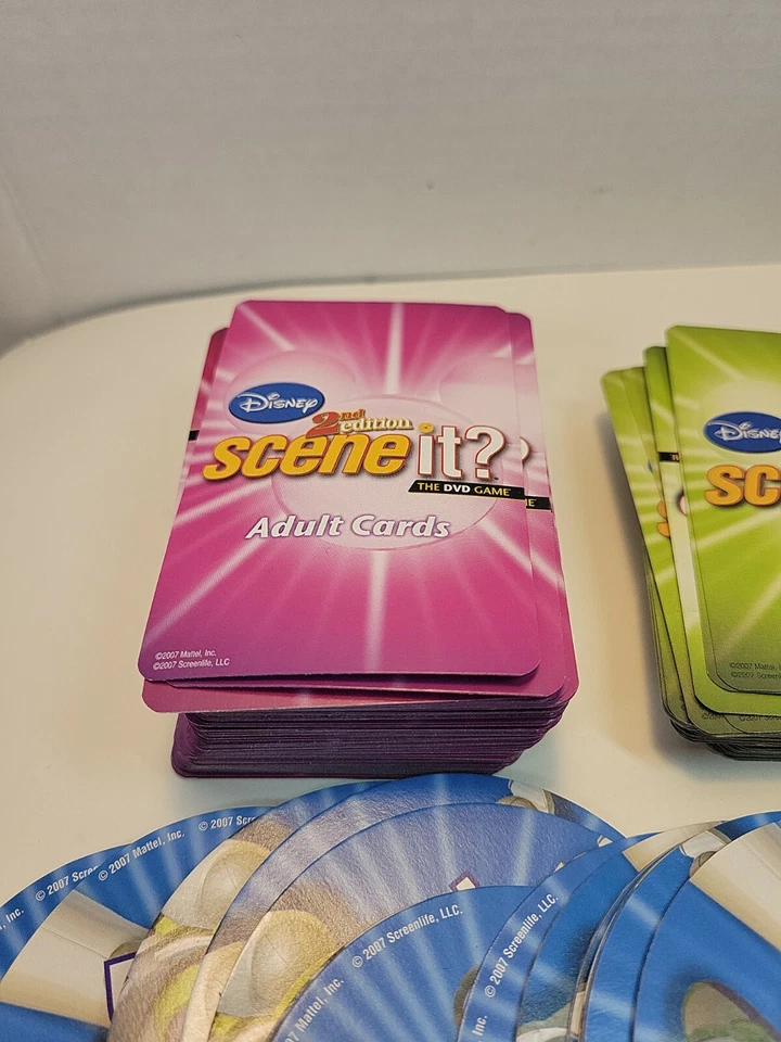 Scene It Disney 2da Edición DVD Juego de Mesa Tarjetas de Repuesto Buzz - C2 Foto 2 de 4