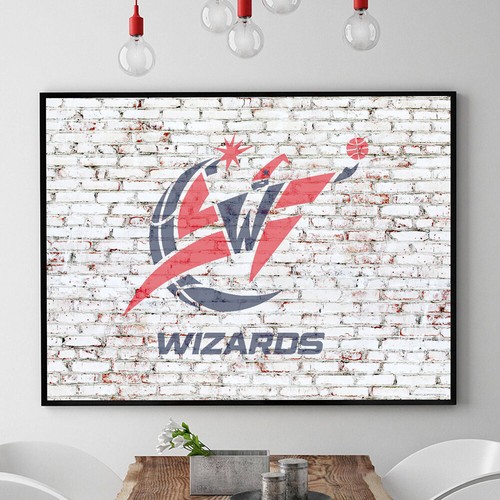 Washington Wizards NBA Basketball Home Decor Wall Art Print Poster/Canvas - Picture 6 of 6