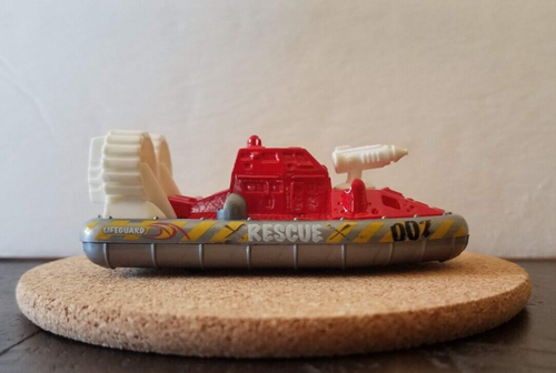 VINTAGE Matchbox HOVERCRAFT 2000 Mattel MB519 Red White Grey - Picture 2 of 6