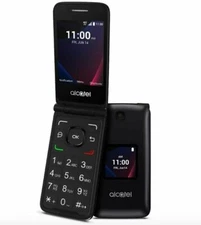 New Alcatel GO FLIP V 4051s Verizon Wireless 4G LTE Camera Flip Phone in Box