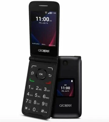 New Alcatel GO FLIP V 4051s Verizon Wireless 4G LTE Camera Flip Phone in Box