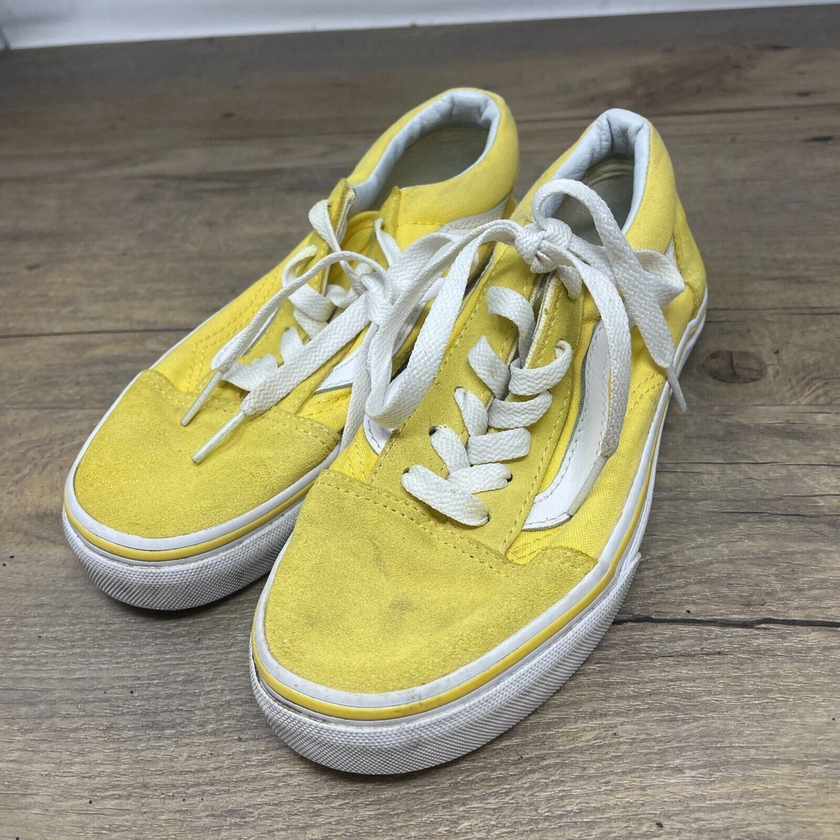 Yellow vans size 2 Clearance