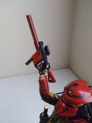 Neca RARE* Big Red Predator 7 Inch Action Figure CUSTOMIZED U.S.SELLER ** - 第 11/15 張圖片