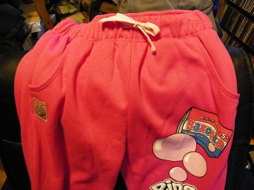 JUSTICE RING POP BAZOOKA SWEAT PANTS SIZE 12/14 NEW WITH TAGS - Picture 4 of 4