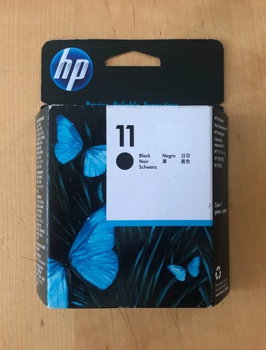 Genuine HP 11 Printhead BLACK DESIGNJET 100 110 120 - UK INC VAT BOXED 2023
