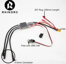 RhinoESC Customized Crawler AM32 40A 80A Soldered Connector JST Plugs For RC Car