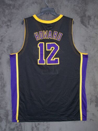 Los Angeles Lakers Adult XL (56) +2 ADIDAS Dwight Howard 12 Basketball NBA Mens - Picture 2 of 12