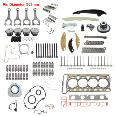 23mm Engine Overhaul Rebuild Kit for Audi VW A4 Q5 Golf Jetta CCTA CAW 2.0 TFSI