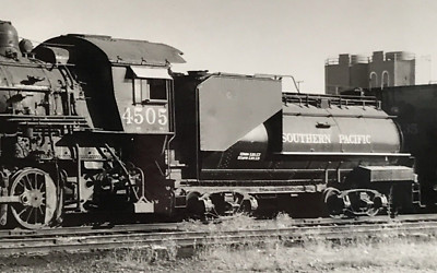 Southern Pacific SP #4505 0-8-0 Locomotive Train Photo Roseville CA ...