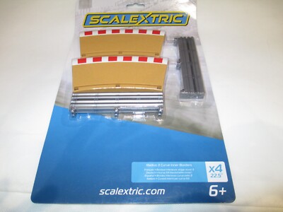 Scalextric RADIUS 3 CURVE INNER BORDER X4 22.5o