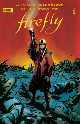 FIREFLY #5 Cover A 1st Ptg Regular Lee Garbett Cover NM   BOOM! STUDIOS 2019
