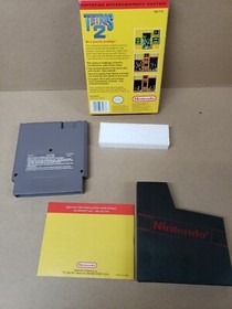 Tetris 2 NES Nintendo CIB Complete In Box Great Condition