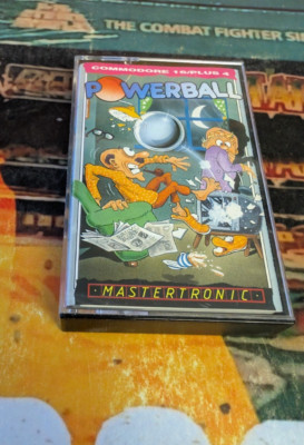 Powerball (Mastertronic 1986) Commodore 16 / 116 / +4 (Tape, Manual, Box) 8-bit
