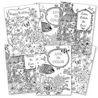 Color-it-yourself Greeting Card Assortment - 6 Cards & Envelopes on sale Color-it-yourself Greeting Card Assortment - 6 Cards & Envelopes on sale