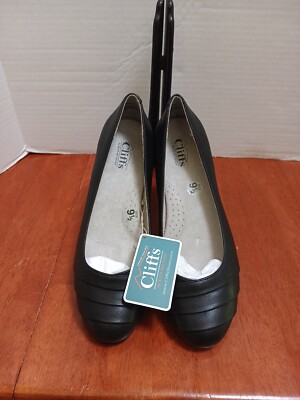 Cliffs By White Mountain Women's Size 9.5 Ballet Flats Clara Black New W/O Box