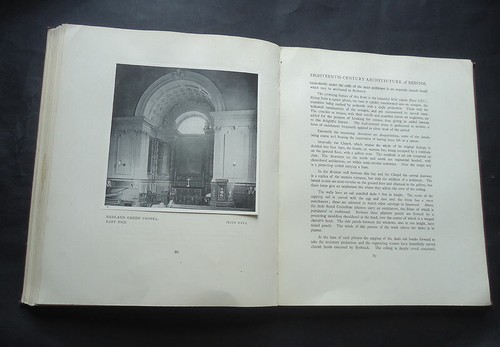 THE 18th CENTURY ARCHITECTURE OF BRISTOL by C. Dening: Design / Metal Work 1923 - Picture 2 of 8