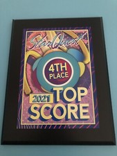 StarQuest 4th Place Top Score World Finals 2021 AWARD Dance trophy Star Quest
