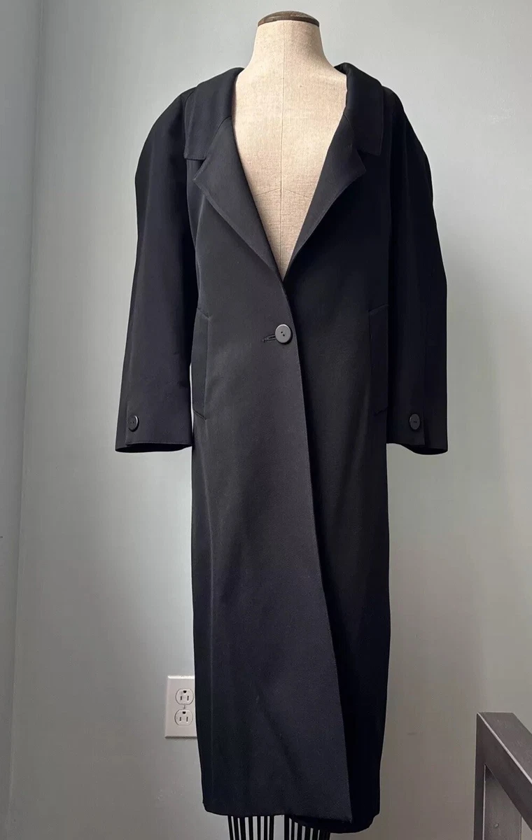 LINDA RICHARDS ピュアウール100%スーパーロングコート ブラック Richards Coats, Jackets & Vests for Women for sale | eBay