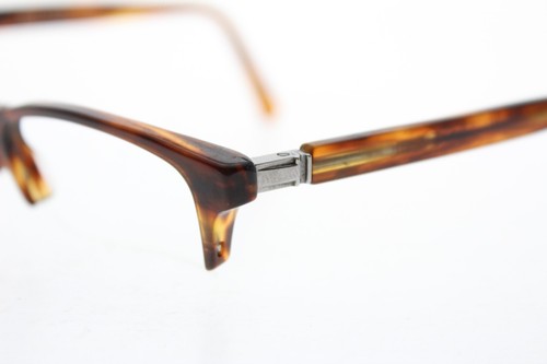 JEAN LAFONT NABAB  067 HAVANA BROWN HALF RIM CAT EYE FRAMES 53/16-142 MM FRANCE - Picture 3 of 8
