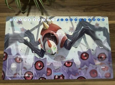 Digimon Infermon Playmat CCG DTCG Mat Pad Trading Card Game Mat Zones Free Bag
