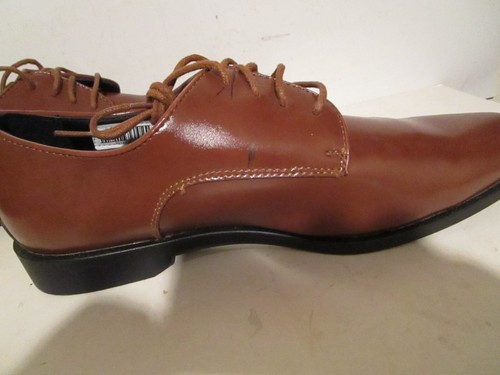 Joseph Abboud Mens Lace Up Oxford Dress Casual Shoes Brown Size 12 M - Picture 5 of 7