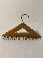 Woodlore 40 hook tie rack, belt rack, scarf rack, closet organizer