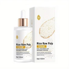2Pcs Rice Extract Moisturising Essence Deep Moisturising & Long-lasting Skincare