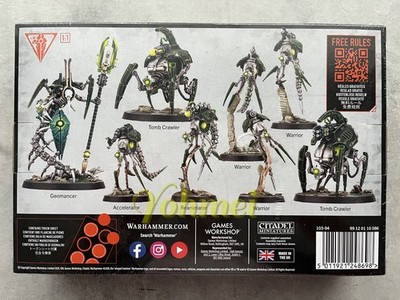 Games Workshop Warhammer 40k – Necron Canoptek Wraith Noir – Figurine Miniature Officielle