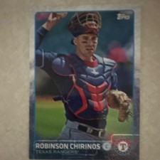 Topps 2015 Robinson Chirinos Texas Rangers #359 Baseball Trading Card