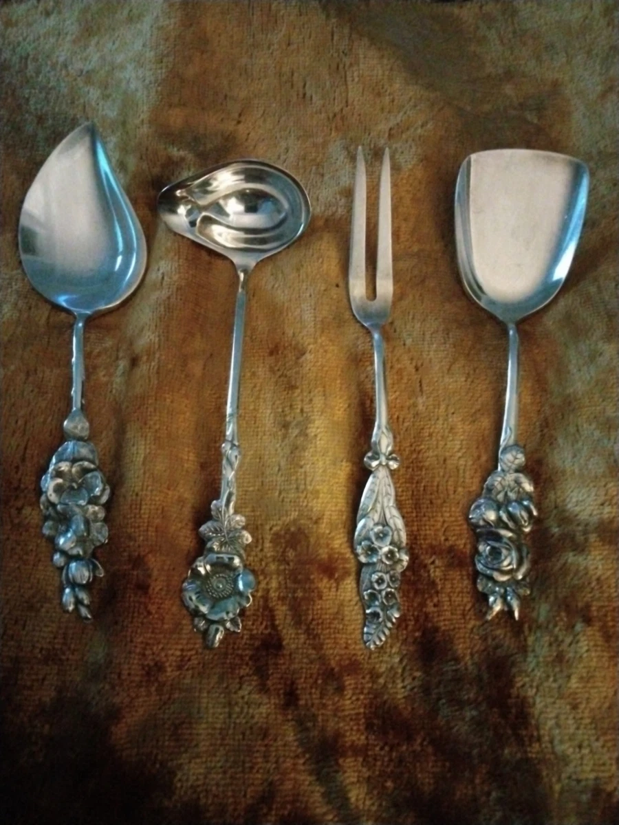 Reed & Barton Antique Silver Serving Pieces for sale | eBay