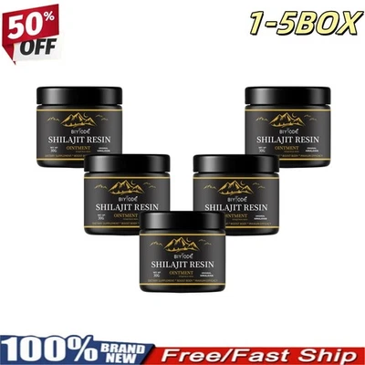 MARKENLOS Pure100% Himalayan Shilajit Soft Resin Organic Extremely Potent FulvicAcid 1-5X