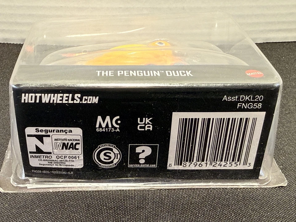 Hot Wheels Batman Returns Penguin Duck Die-Cast 2021 - Sealed Limited Car - Image 3 of 4