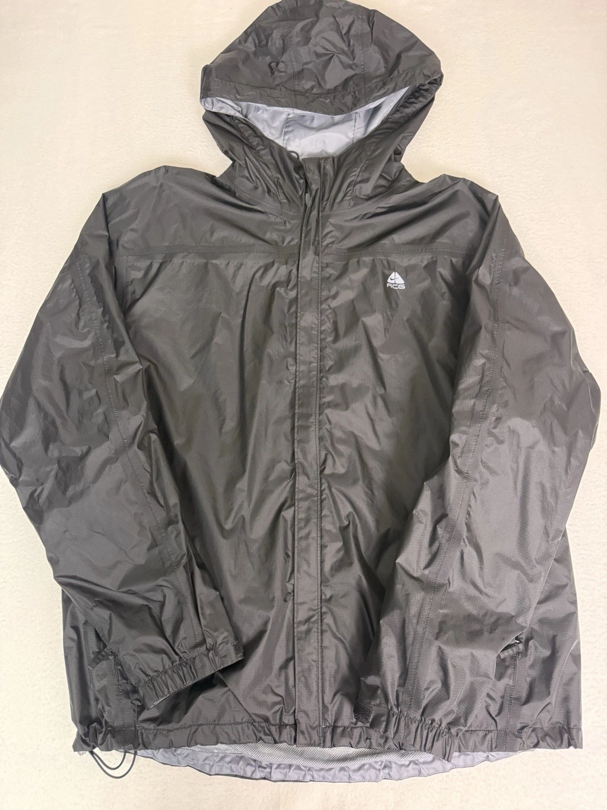 Nike ACG Fit Storm Jacket Men's XL Mesh Lined Hiking Rain Coat Lightweight
