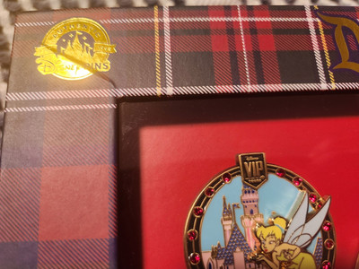 Disneyland DLR VIP Tours Exclusive Pin Set Mickey Plaid New | eBay