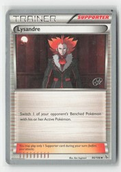 Lysandre 90/106 Flashfire Uncommon Trainer