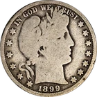 1899-O Barber Half Dollar