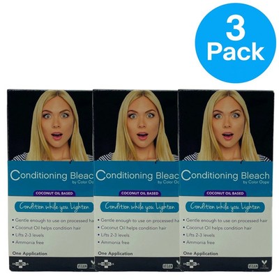 (3) Color Oops Conditioning Bleach Coconut Oil Based