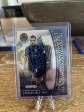 Lautaro Martinez 2025 Prizm Soccer Inter-Continental Silver
