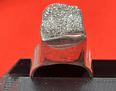 #ad STARBORN .59 TROY OZ STERLING SILVER RING SIZE 7.5 $60.00