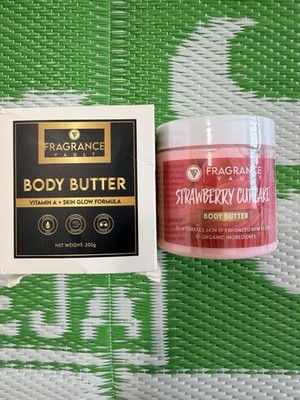 Fragrance Vault Body Butter (Vitamin A + Skin Glow Formula)