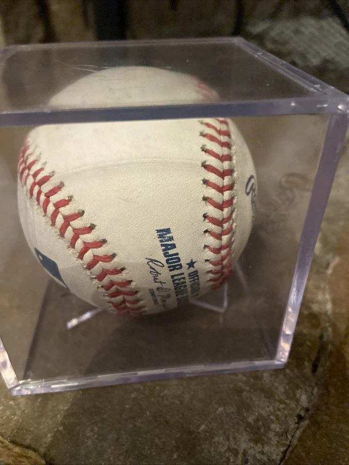 Automático de béisbol oficial OMLB firmado por Roberto Hernández Foto 2 de 2