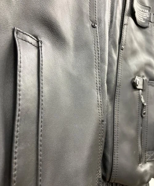 KADOYA                    rider's jacket black image 9