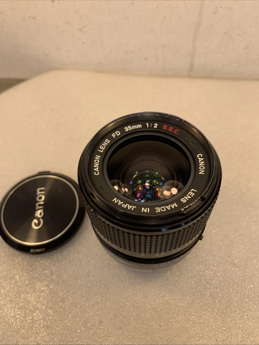 Canon FD 35mm Focal Camera Lenses for sale | eBay UK